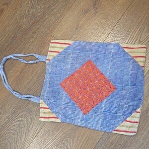 FAIRTRADE COTTON BOHO TOTE.  #7900